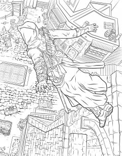 Assassin's Creed: The Official Coloring Book