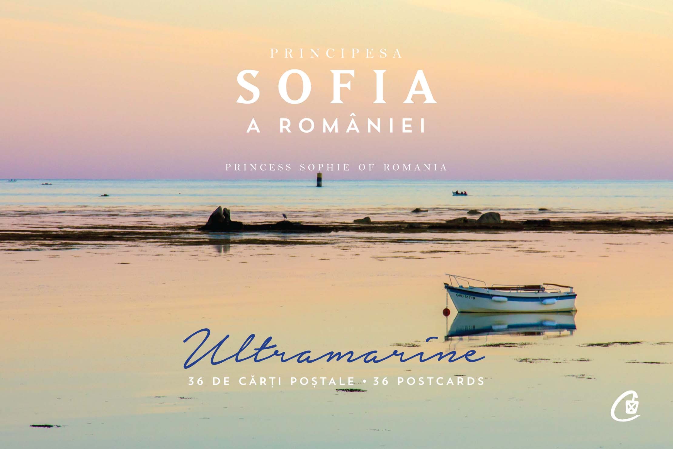 Principesa Sofia a Romaniei - Ultramarine, 36 carti postale