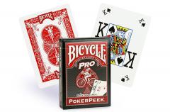 Carti de joc - Bicycle Pro Poker Peek Red