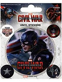 Stickere - Captain America Civil War Pyramid International