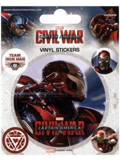 Stickere - Captain America Pyramid International