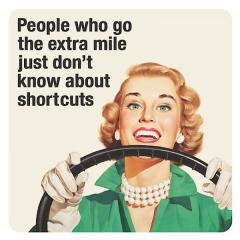 Suport pentru pahar - People Who Go The Extra Mile