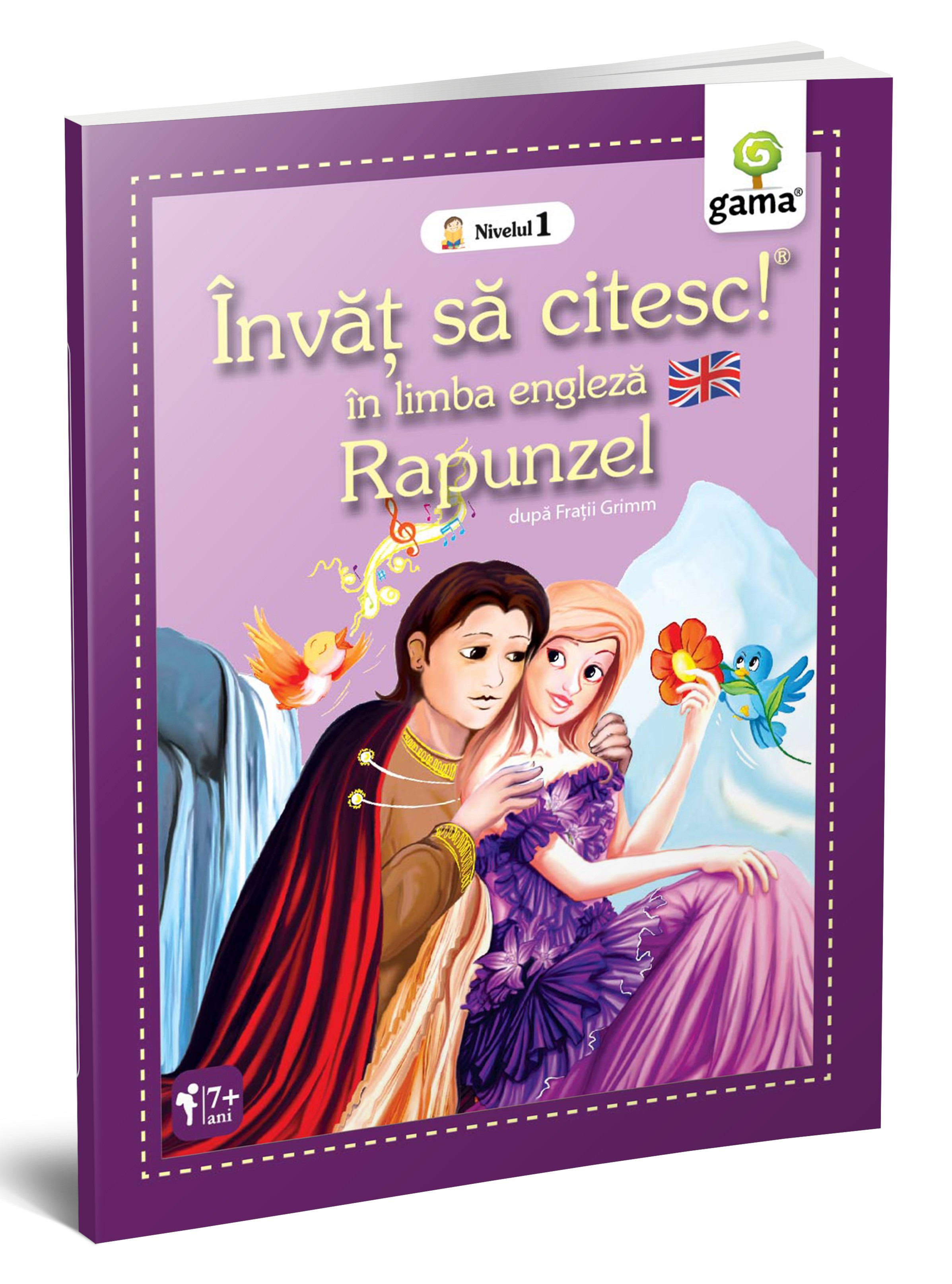 Invat sa citesc in limba engleza - Rapunzel