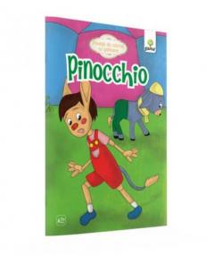 Pinocchio - Povesti de colorat cu sacloane 