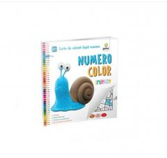 Numero Color Initiat. Carte de colorat dupa numere 