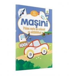 Masini - Prima Carte De Colorat Cu Abtibilduri 
