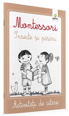 Pasari si insecte - Caiete activitati de citire