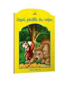 Ursul pacalit de vulpe - Colorez povesti alese 
