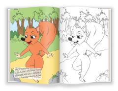 Colorez povesti alese - Ursul pacalit de vulpe