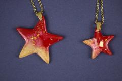 Set mama, fiica - Universe of Celestia - Model - Stea - Rosu-Auriu