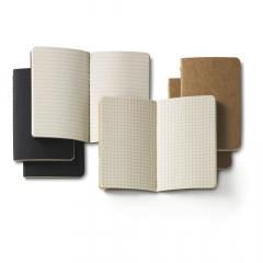 Set 3 carnete - Plain Cahier Large, Navy Blue Moleskine