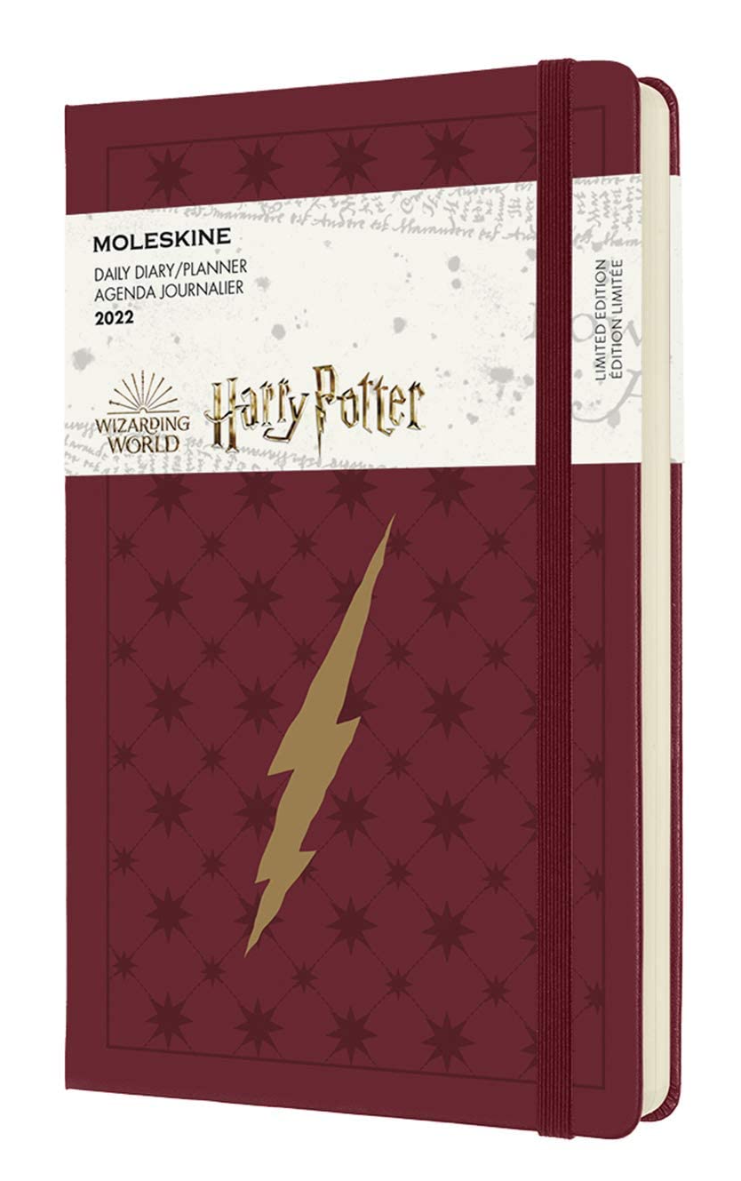 Agenda 2022 - 12-Month Daily Planner - Large, Hard Cover - Harry Potter ...