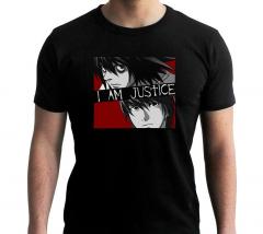 Tricou L - Men - Death Note - I am Justice