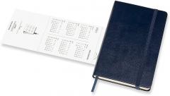 Agenda 2022 - 12-Month Weekly Planner - Pocket, Hard Cover - Sapphire Blue