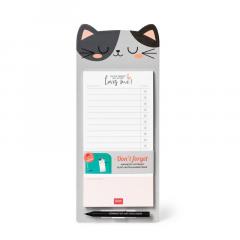 Carnet pentru notite - Magnetic - Don't Forget - Kitty