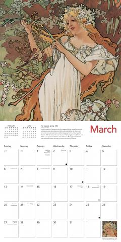 Calendar 2022 - Art - Alphonse Mucha