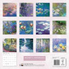 Calendar 2022 - Art - Monet's Waterlilies