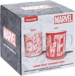 Cana cu efect termic - Marvel Logo Heat Change Mug