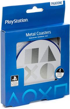 Set suporturi pahar - Playstation Metal Coasters PS5