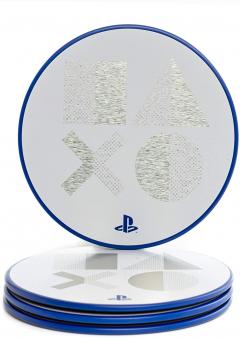 Set suporturi pahar - Playstation Metal Coasters PS5