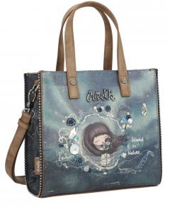 Geanta de mana - Anekke - Iceland - Think Blue, 23x21x10 cm