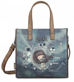 Geanta de mana - Anekke - Iceland - Think Blue, 23x21x10 cm