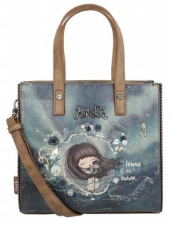 Geanta de mana - Anekke - Iceland - Think Blue, 23x21x10 cm