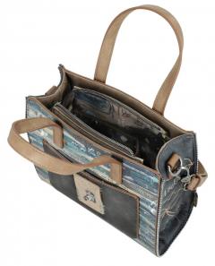 Geanta de mana - Anekke - Iceland - Think Blue, 23x21x10 cm