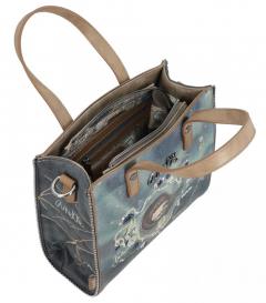 Geanta de mana - Anekke - Iceland - Think Blue, 23x21x10 cm