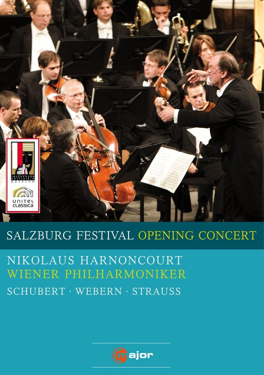 【中古DVD】Salzburg Festival: Opening Concerts [DVD]／Harnoncourt Salzburg Festival Nikolaus Harnoncourt (DVD), Euroarts, Music