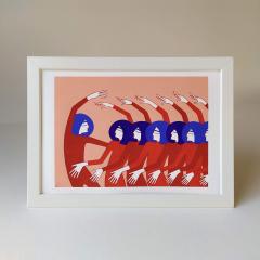 Print de arta inramat - Dancers