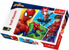 Puzzle - Spiderman and Miguel , 30 piese