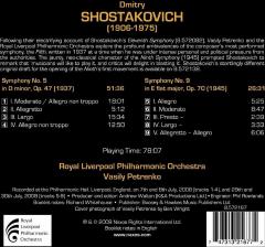 Shostakovich: Symphonies Nos. 5 & 9