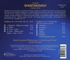 Shostakovich: Symphony No. 1 & 3