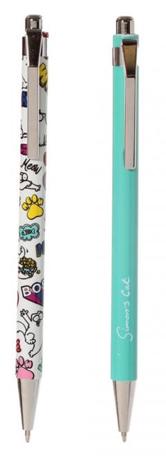 Set 2 pixuri - Simon's Cat Twin Pen Set