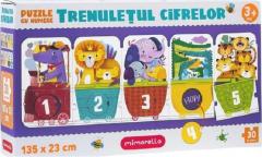 Puzzle - Trenuletul cifrelor