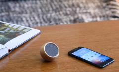 Mini boxa portabila - The Tumbler Selfie Bluetooth Speaker - Maple