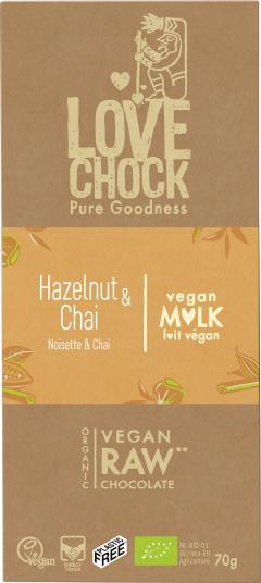 Ciocolata - Hazelnut & Chai, raw-vegan