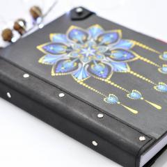 Agenda - Dream Catcher, reincarcabila, pictata manual