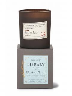 Lumanare - Library - Charlotte Bronte - Rosewood, Peony and Patchouli, 170g