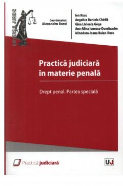 Coperta cărții Practica judiciara in materie penala - Drept penal. Partea generala