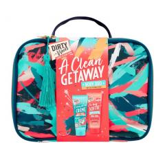 Set cosmetice cu geanta - Dirty Works Clean Getaway Body Duo