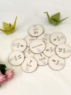 Set cadou bebelusi - Milestones Star