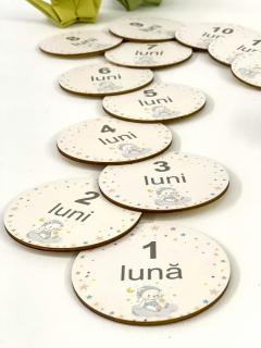 Set cadou bebelusi - Milestones Star