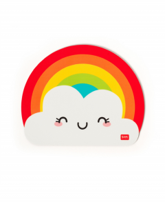 Mouse Pad - Shaped - Rainbow