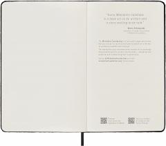 Carnet - Moleskine Velvet - Large, Hard Cover, Ruled - Black