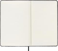 Carnet - Moleskine Velvet - Large, Hard Cover, Ruled - Black