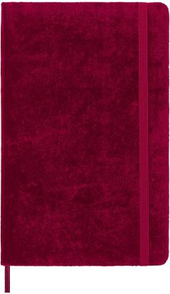 Carnet - Moleskine Velvet - Large, Hard Cover, Ruled - Pink