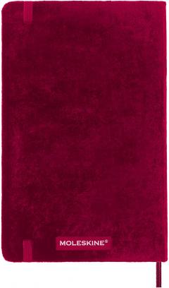 Carnet - Moleskine Velvet - Large, Hard Cover, Ruled - Pink