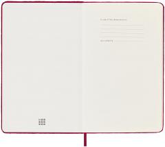 Carnet - Moleskine Velvet - Large, Hard Cover, Ruled - Pink